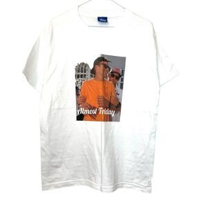 NWOT Friday Beers Almost Friday Tom Brady Short Sleeve T-Shirt White Medium